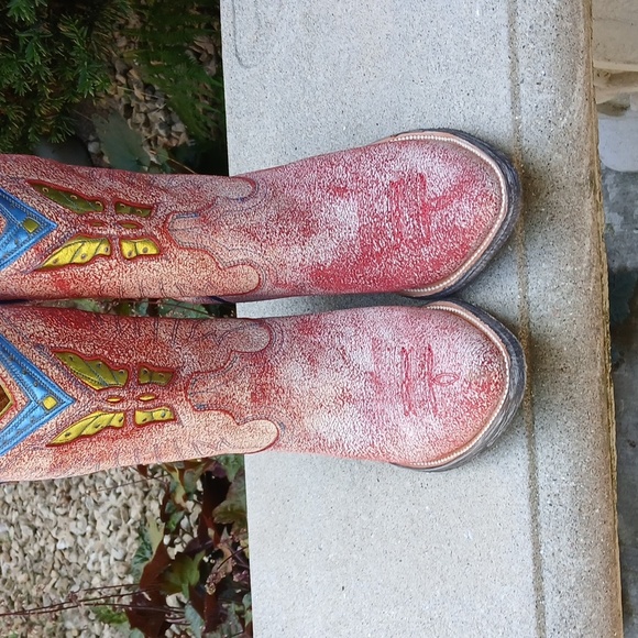 Old Gringo MARIPOSA LOCA - WOMEN'S Boot Sz 9 EUC - Picture 4 of 16